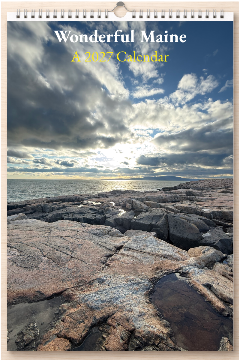 Wonderful Maine: A 2027 Calendar