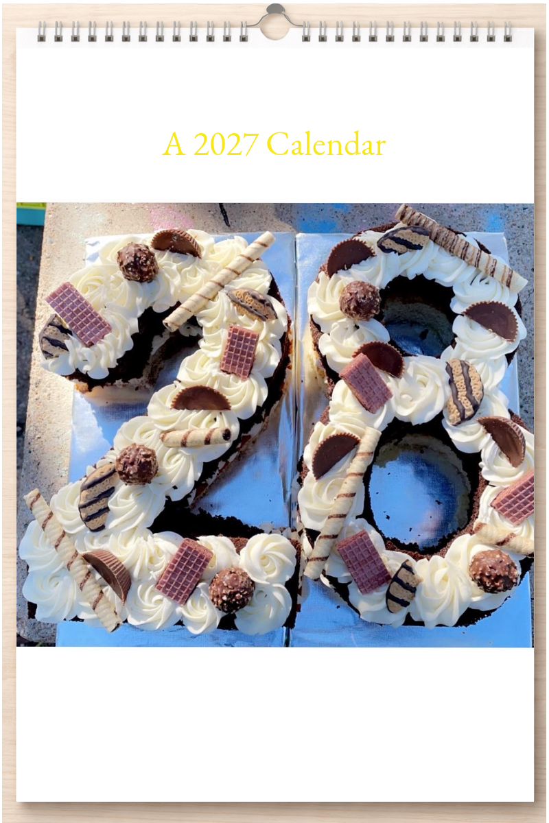 Amazing Baking: A 2027 Calendar