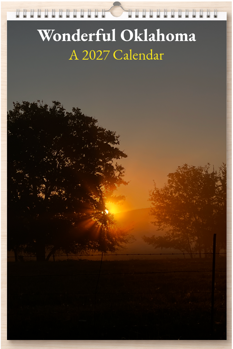 Wonderful Oklahoma: A 2027 Calendar