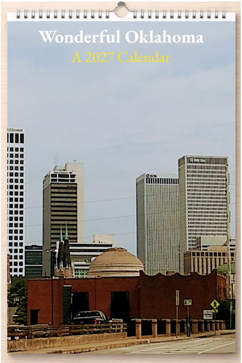 Wonderful Oklahoma: A 2027 Calendar
