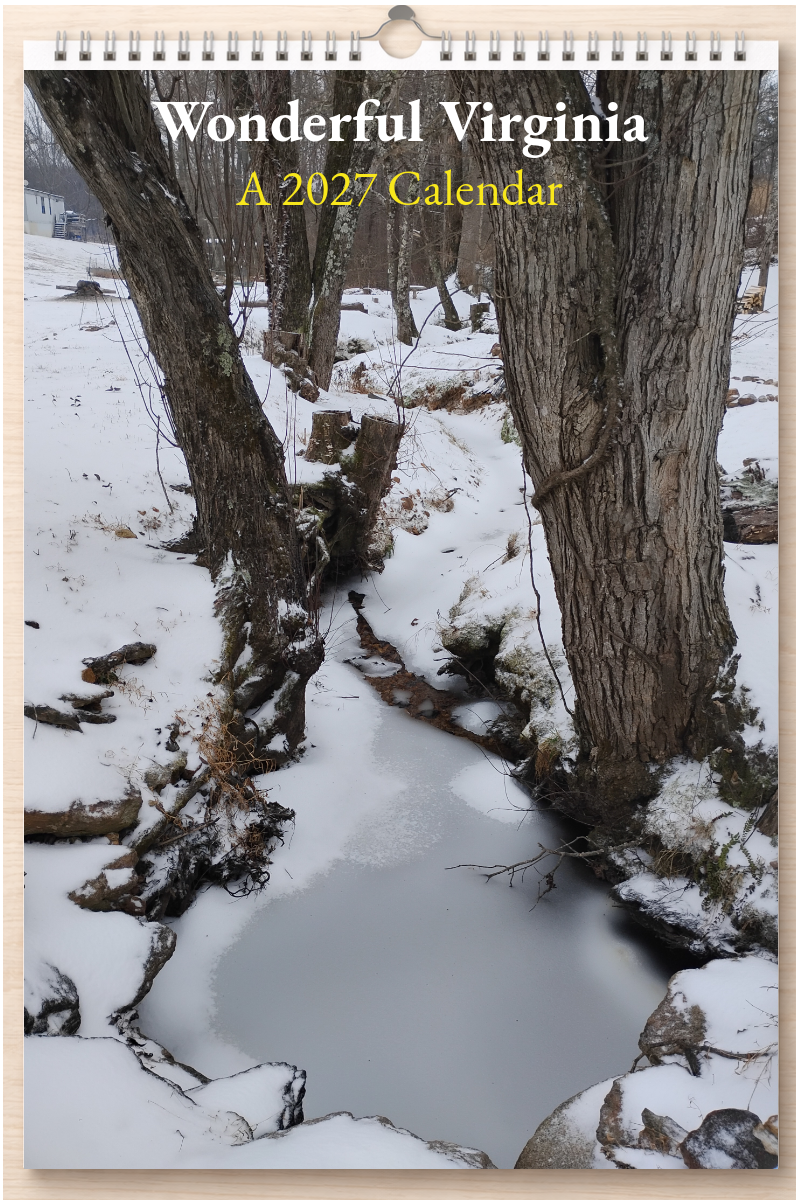 Wonderful Virginia: A 2027 Calendar