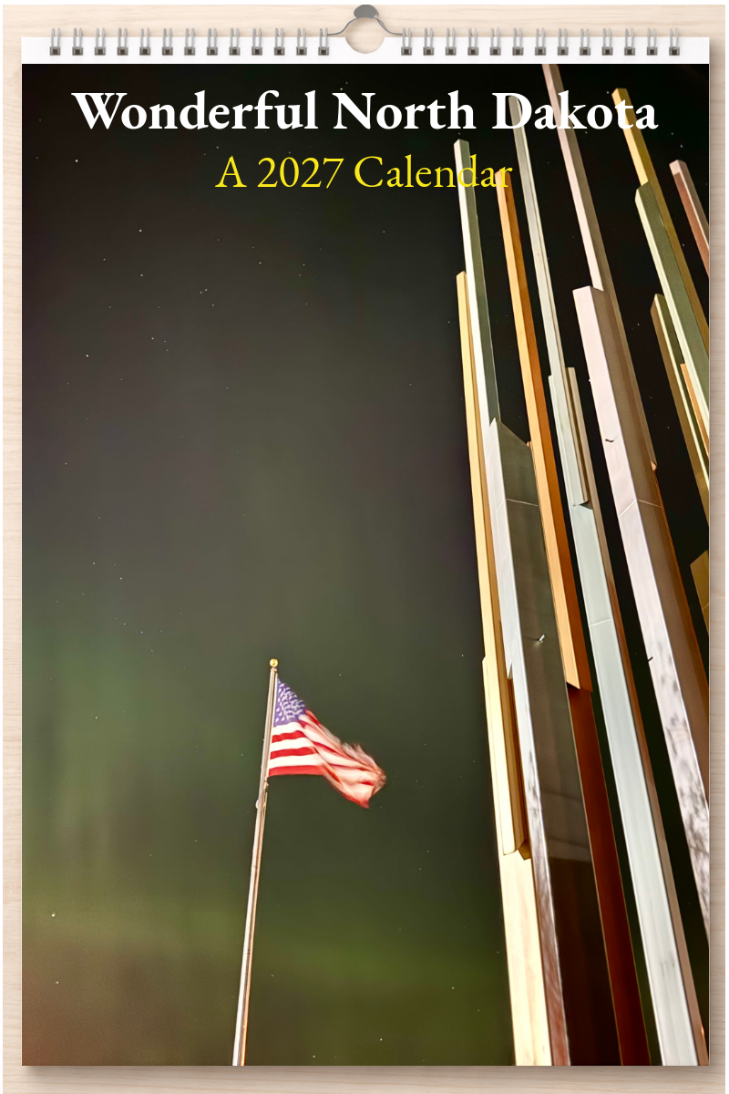 Wonderful North Dakota: A 2027 Calendar
