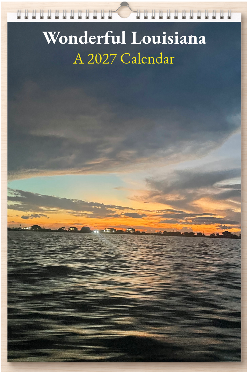 Wonderful Louisiana: A 2027 Calendar