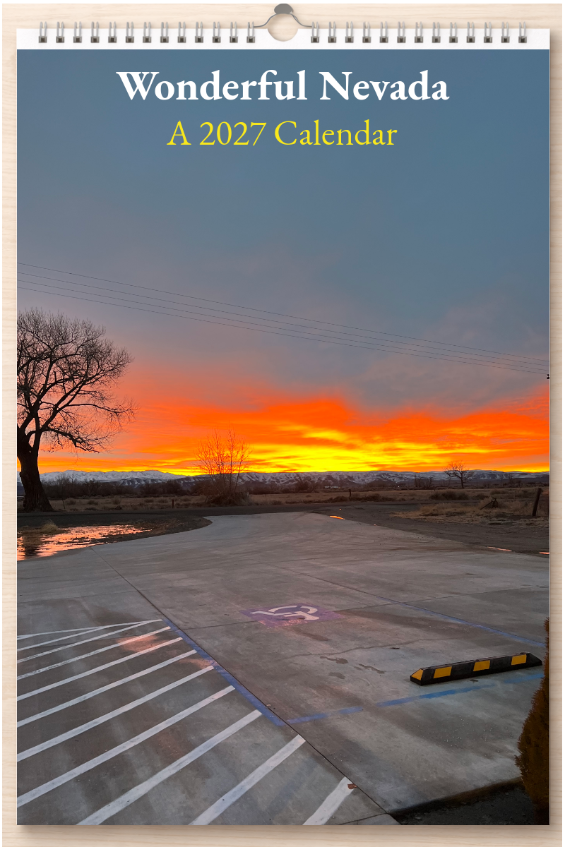 Wonderful Nevada: A 2027 Calendar