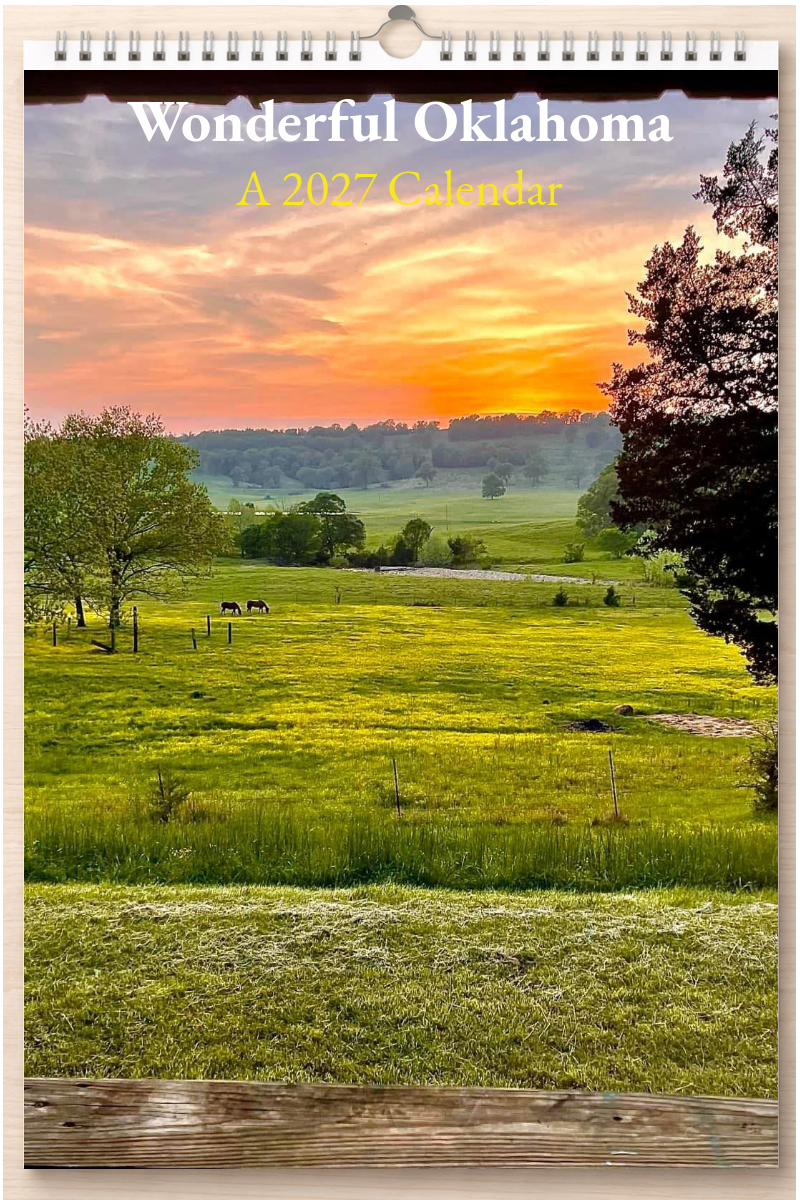 Wonderful Oklahoma: A 2027 Calendar