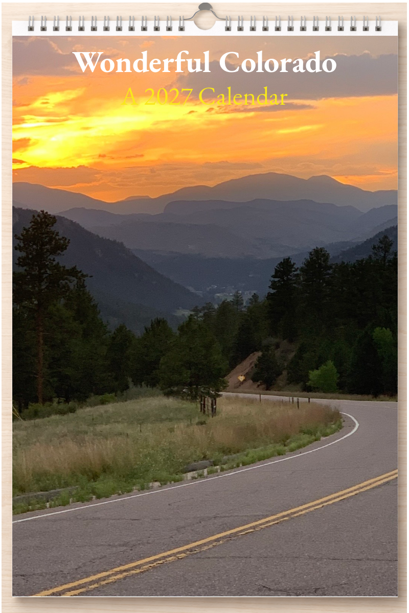 Wonderful Colorado: A 2027 Calendar