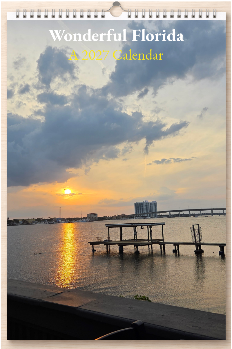 Wonderful Florida: A 2027 Calendar