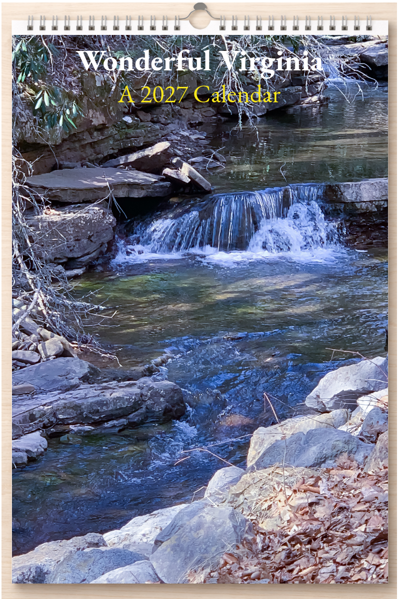 Wonderful Virginia: A 2027 Calendar