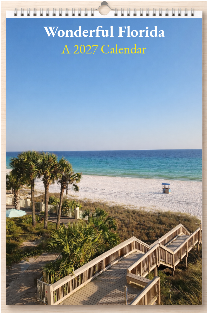 Wonderful Florida: A 2027 Calendar