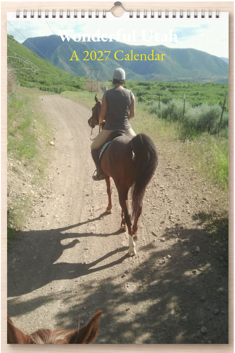 Wonderful Utah: A 2027 Calendar
