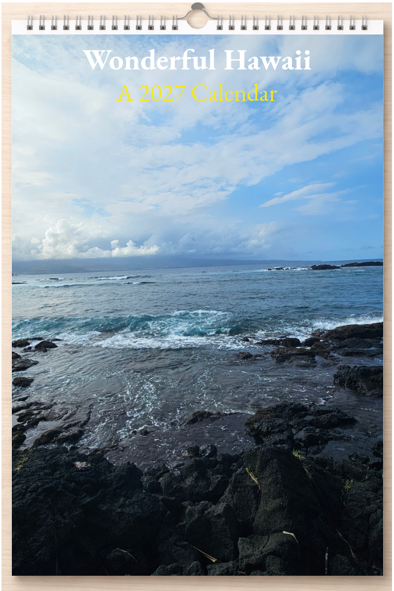 Wonderful Hawaii: A 2027 Calendar