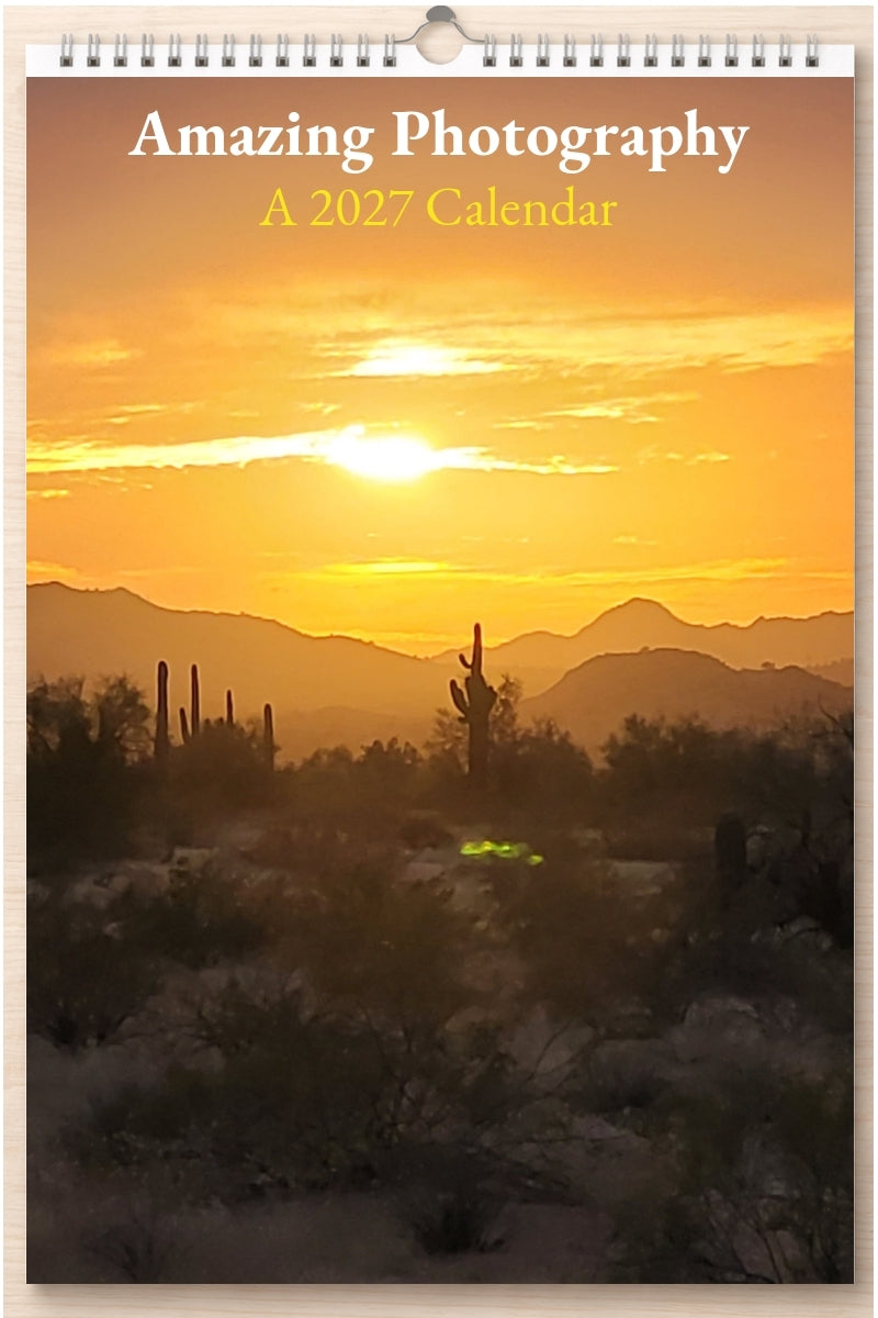 Amazing Photography: A 2027 Calendar