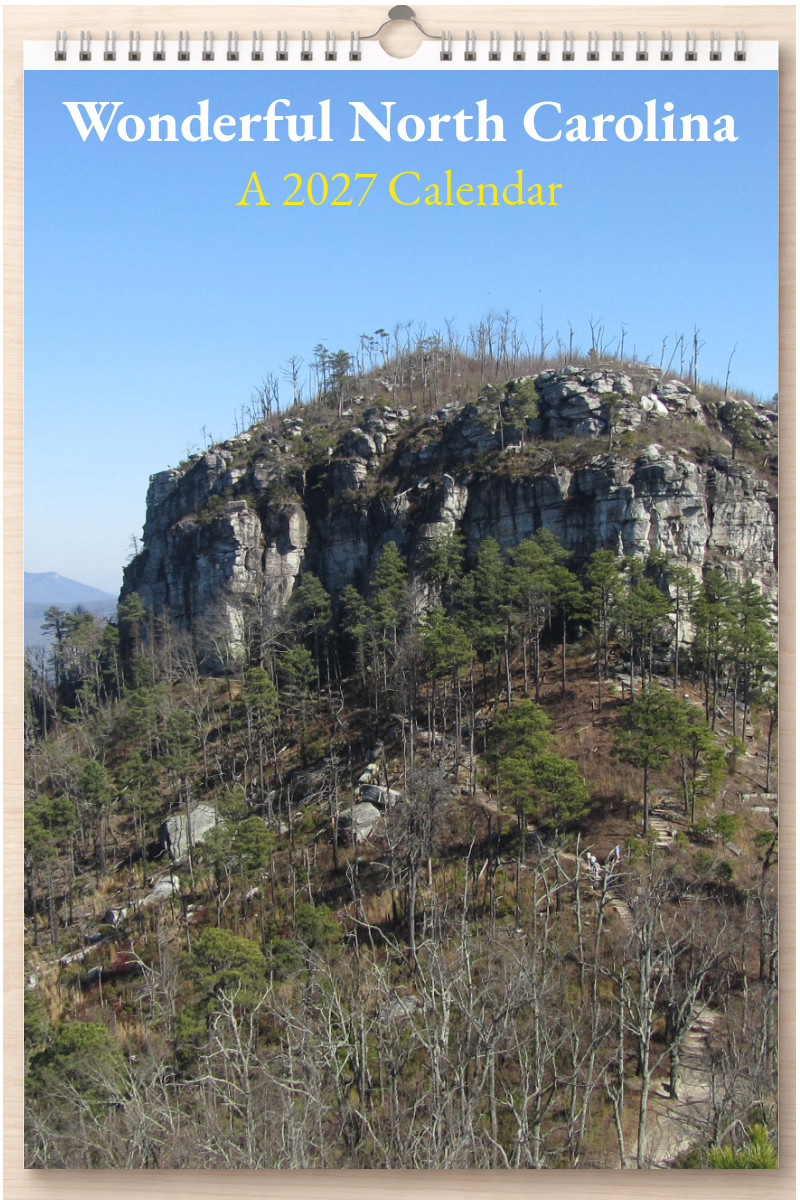 Wonderful North Carolina: A 2027 Calendar