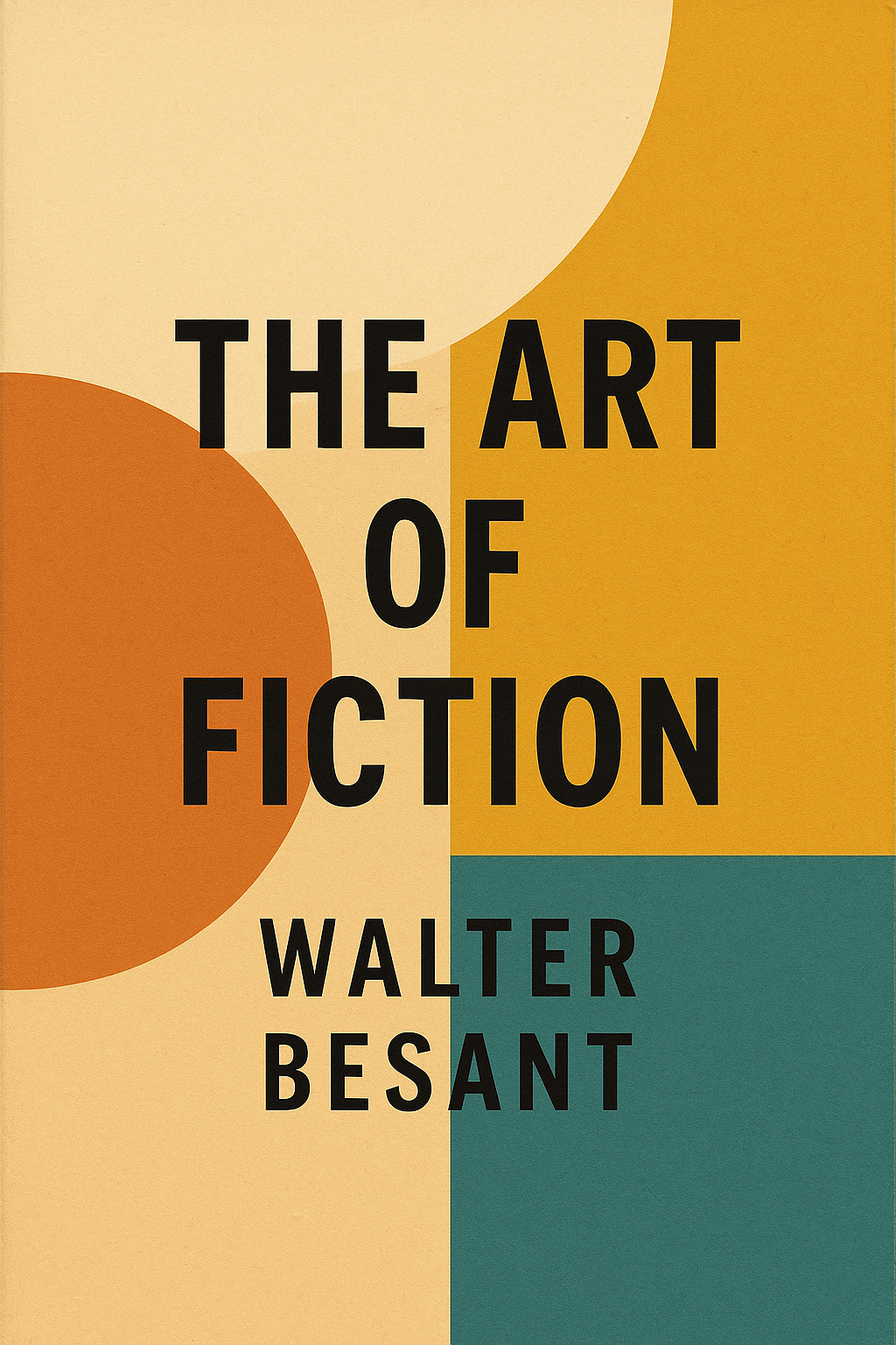 The Art of Fiction - Walter Besant