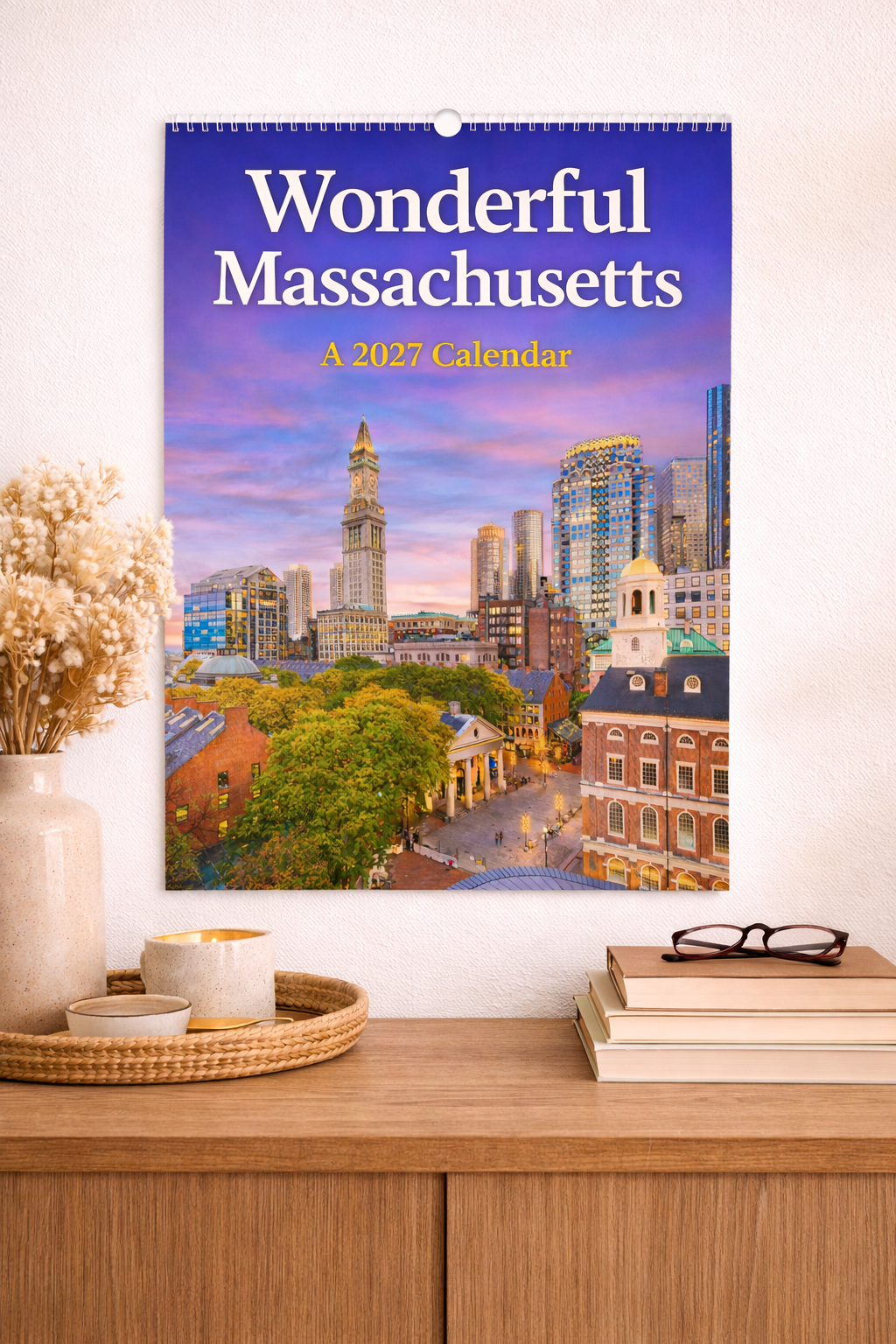 Wonderful Massachusetts: A 2027 Calendar – Silent Spark Press