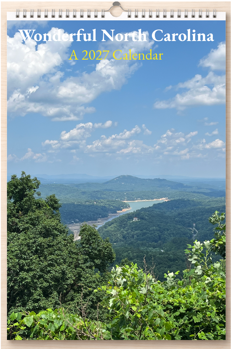 Wonderful North Carolina: A 2027 Calendar