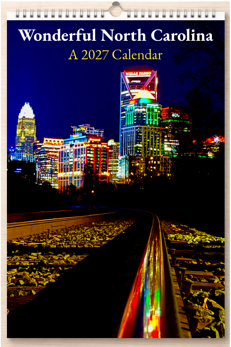 Wonderful North Carolina: A 2027 Calendar