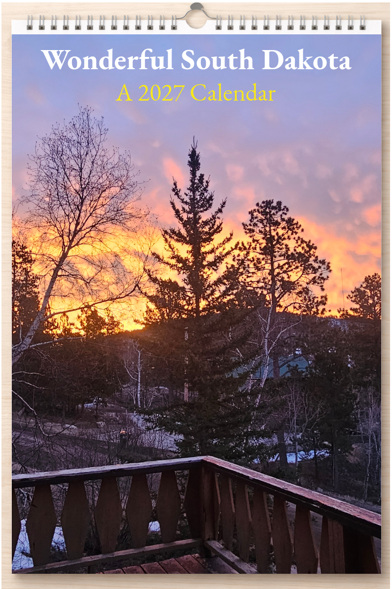 Wonderful South Dakota: A 2027 Calendar