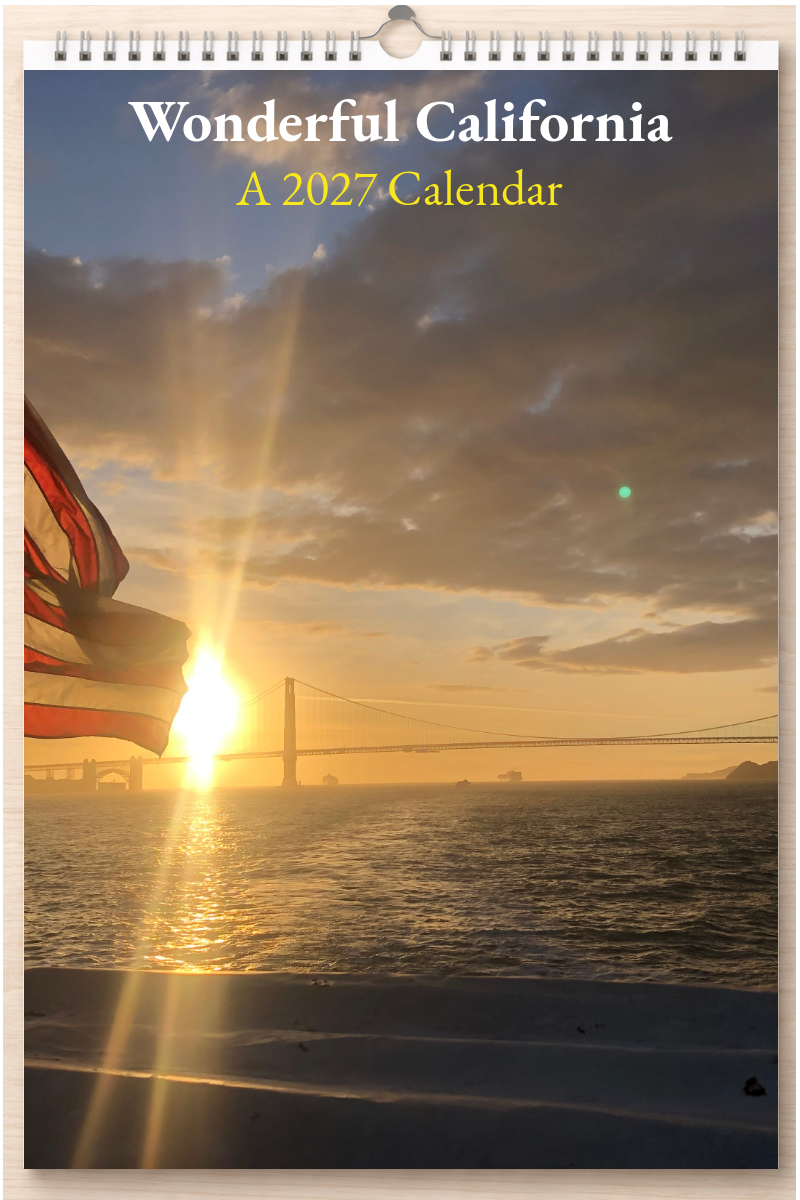 Wonderful California: A 2027 Calendar