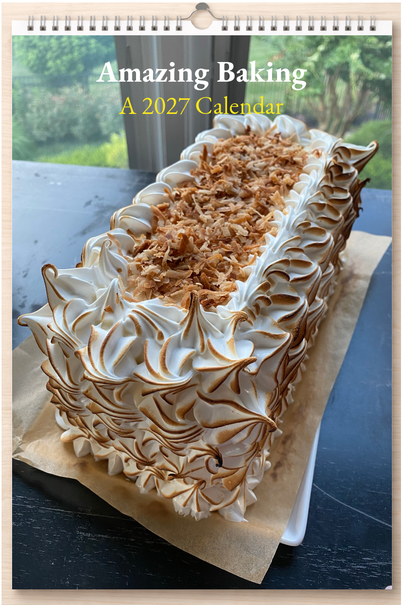 Amazing Baking: A 2027 Calendar