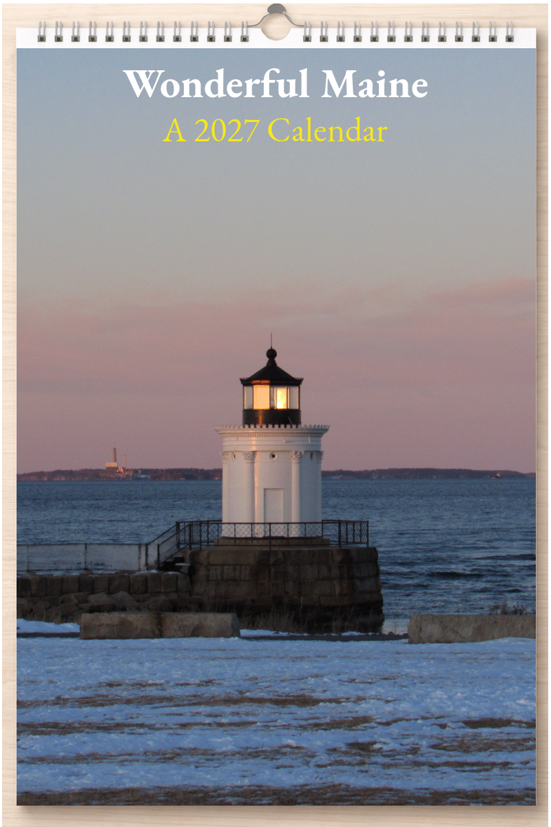 Wonderful Maine: A 2027 Calendar