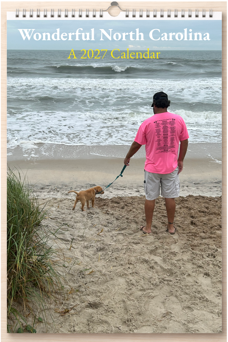 Wonderful North Carolina: A 2027 Calendar