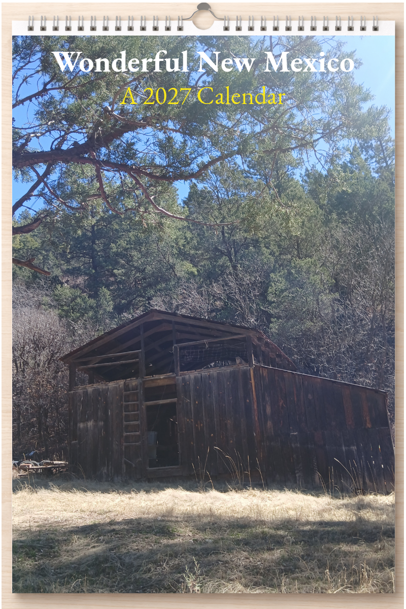 Wonderful New Mexico: A 2027 Calendar