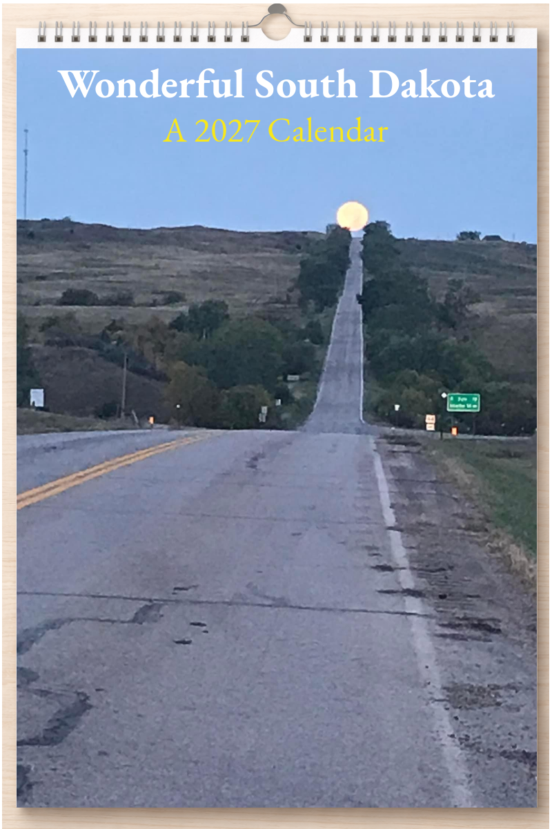 Wonderful South Dakota: A 2027 Calendar