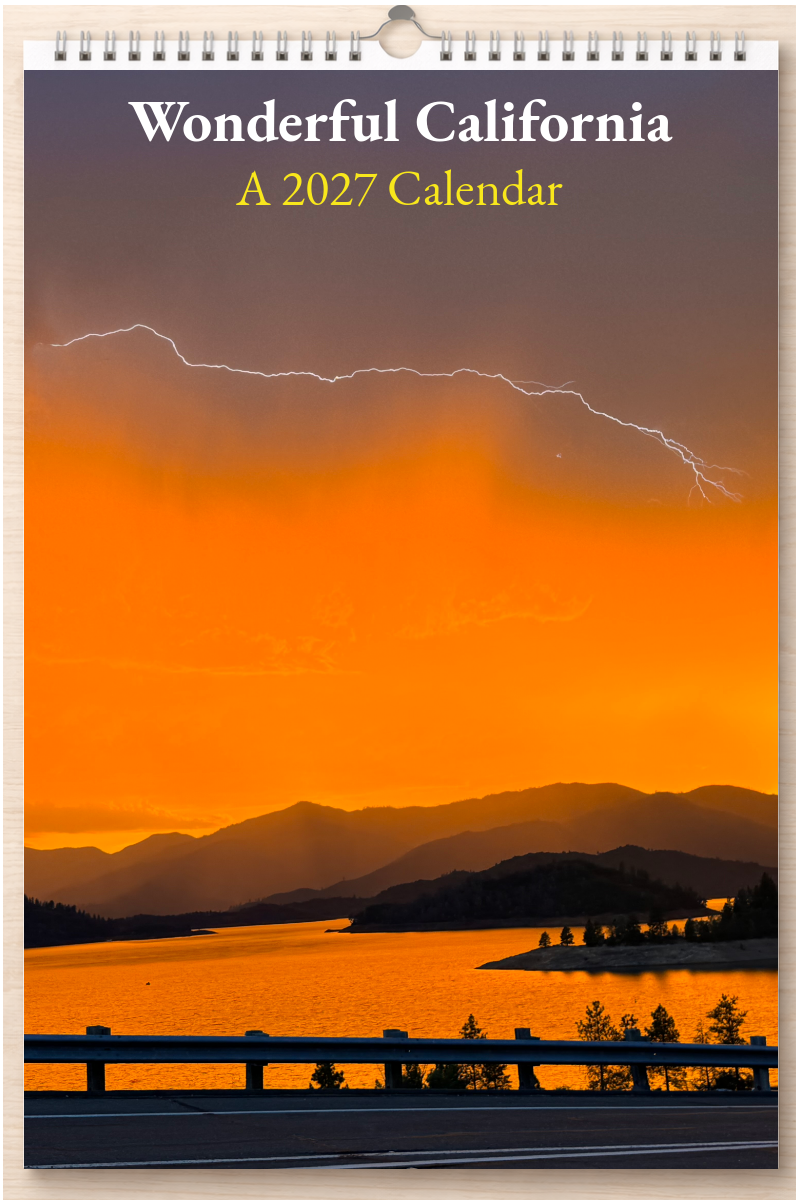 Wonderful California: A 2027 Calendar