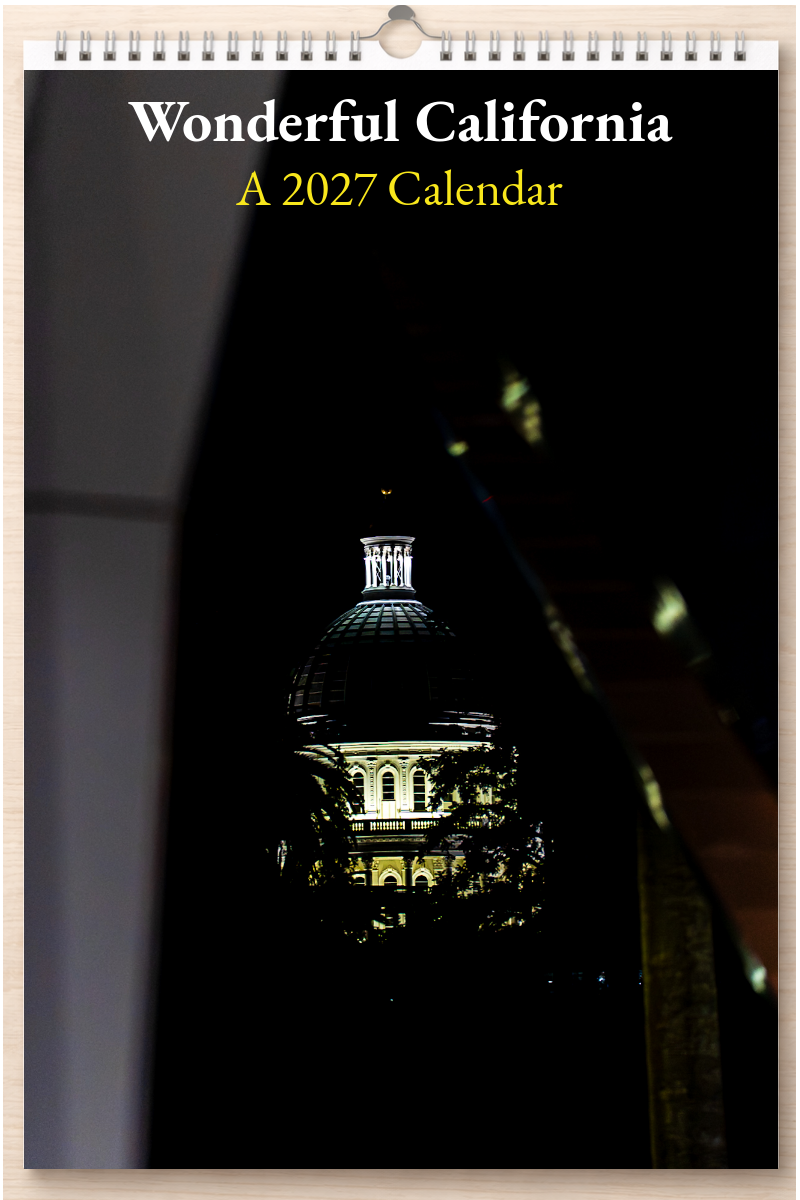 Wonderful California: A 2027 Calendar