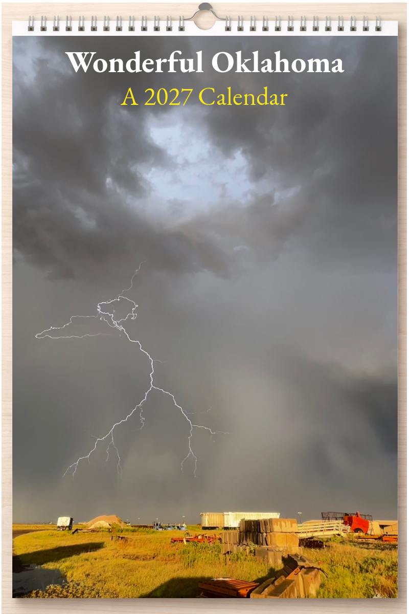 Wonderful Oklahoma: A 2027 Calendar