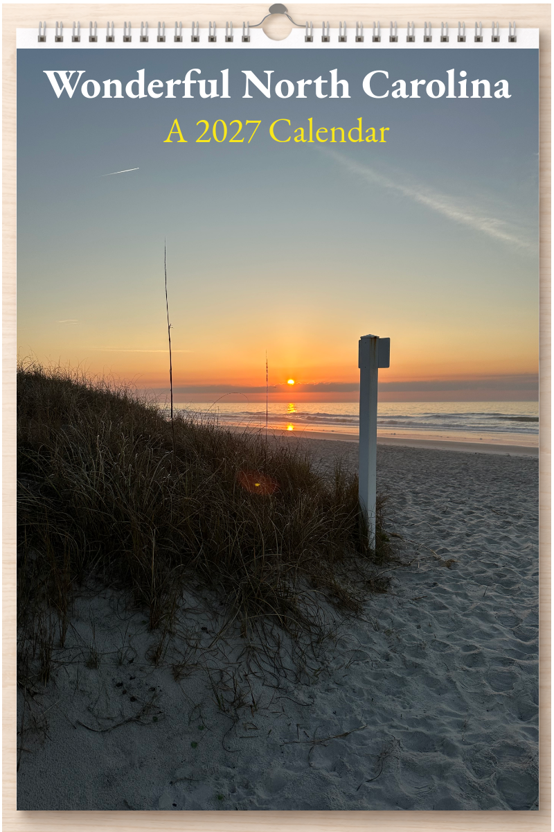 Wonderful North Carolina: A 2027 Calendar