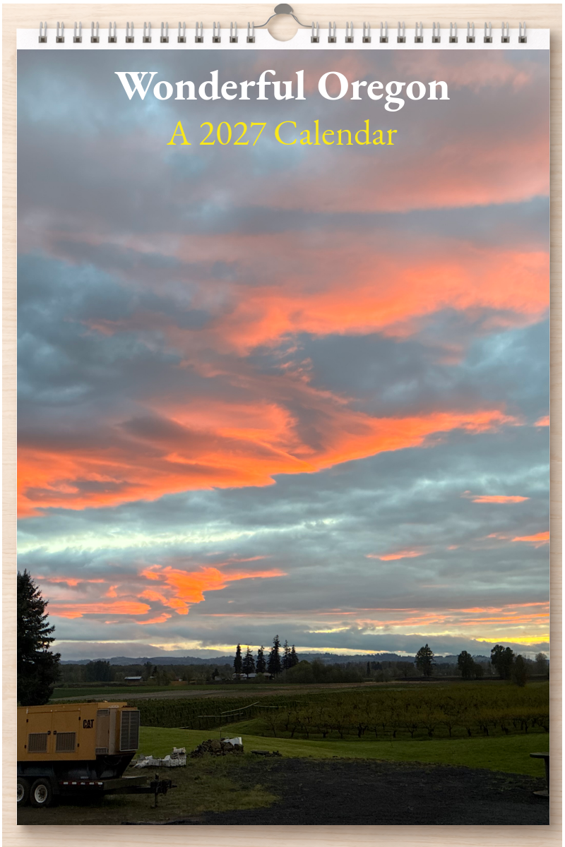 Wonderful Oregon: A 2027 Calendar