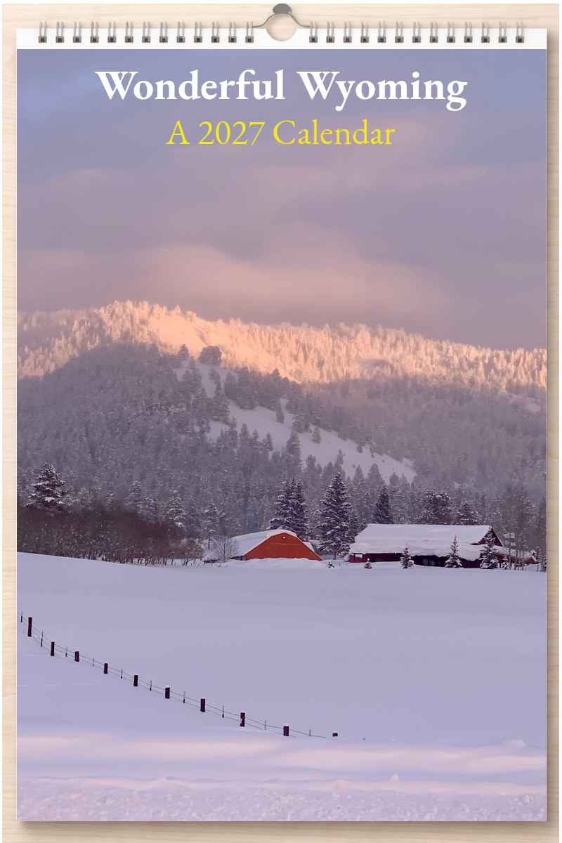 Wonderful Wyoming: A 2027 Calendar