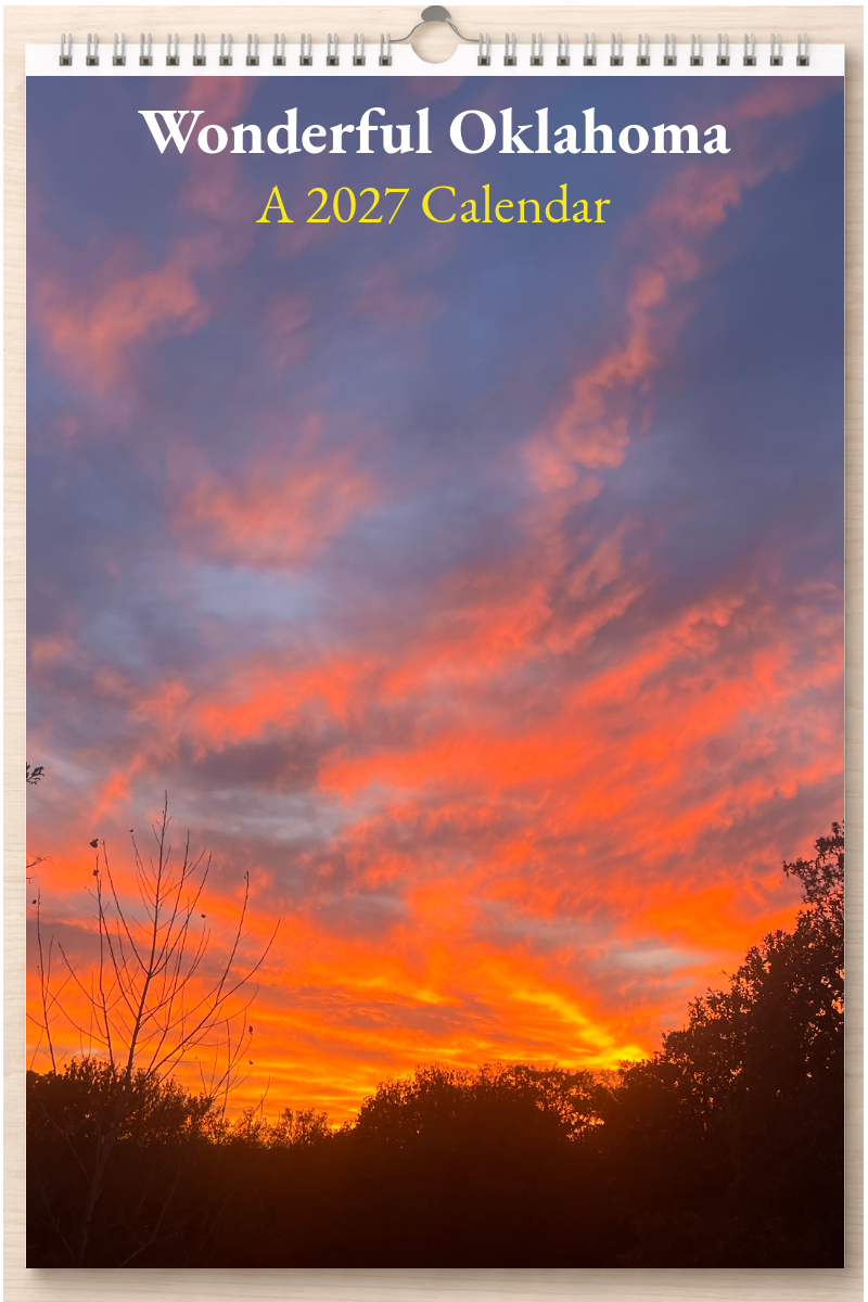 Wonderful Oklahoma: A 2027 Calendar