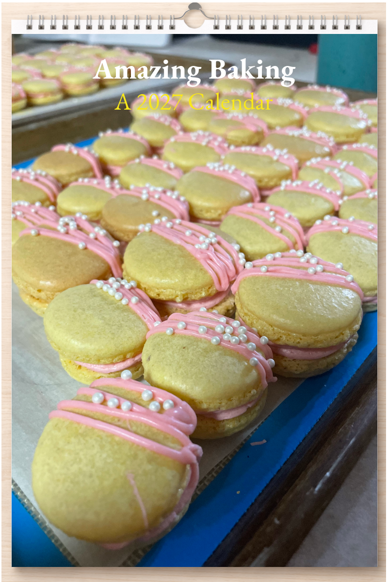 Amazing Baking: A 2027 Calendar