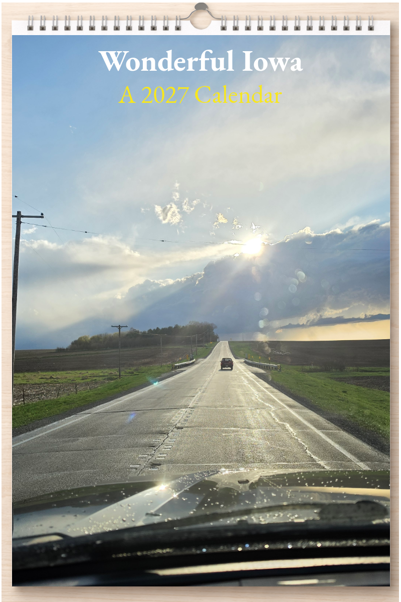 Wonderful Iowa: A 2027 Calendar