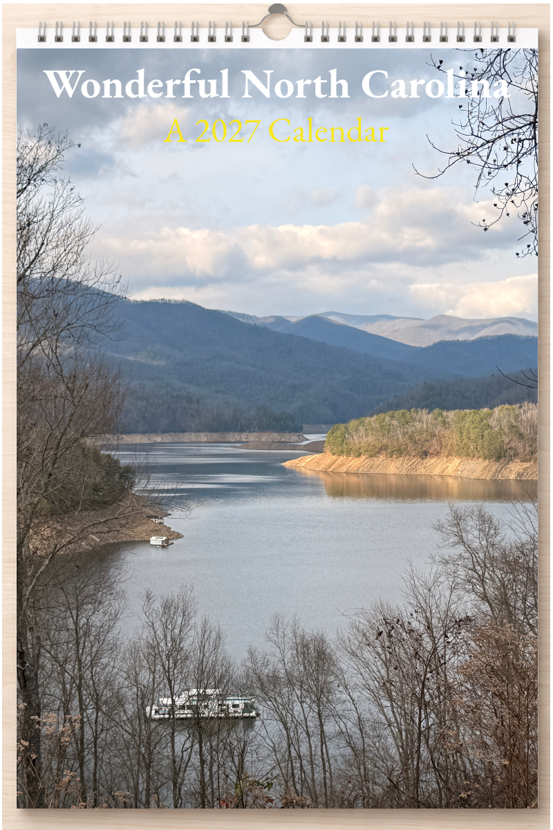 Wonderful North Carolina: A 2027 Calendar