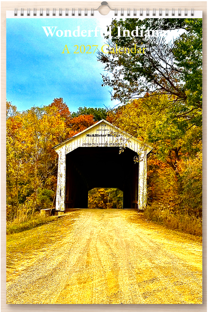 Wonderful Indiana: A 2027 Calendar