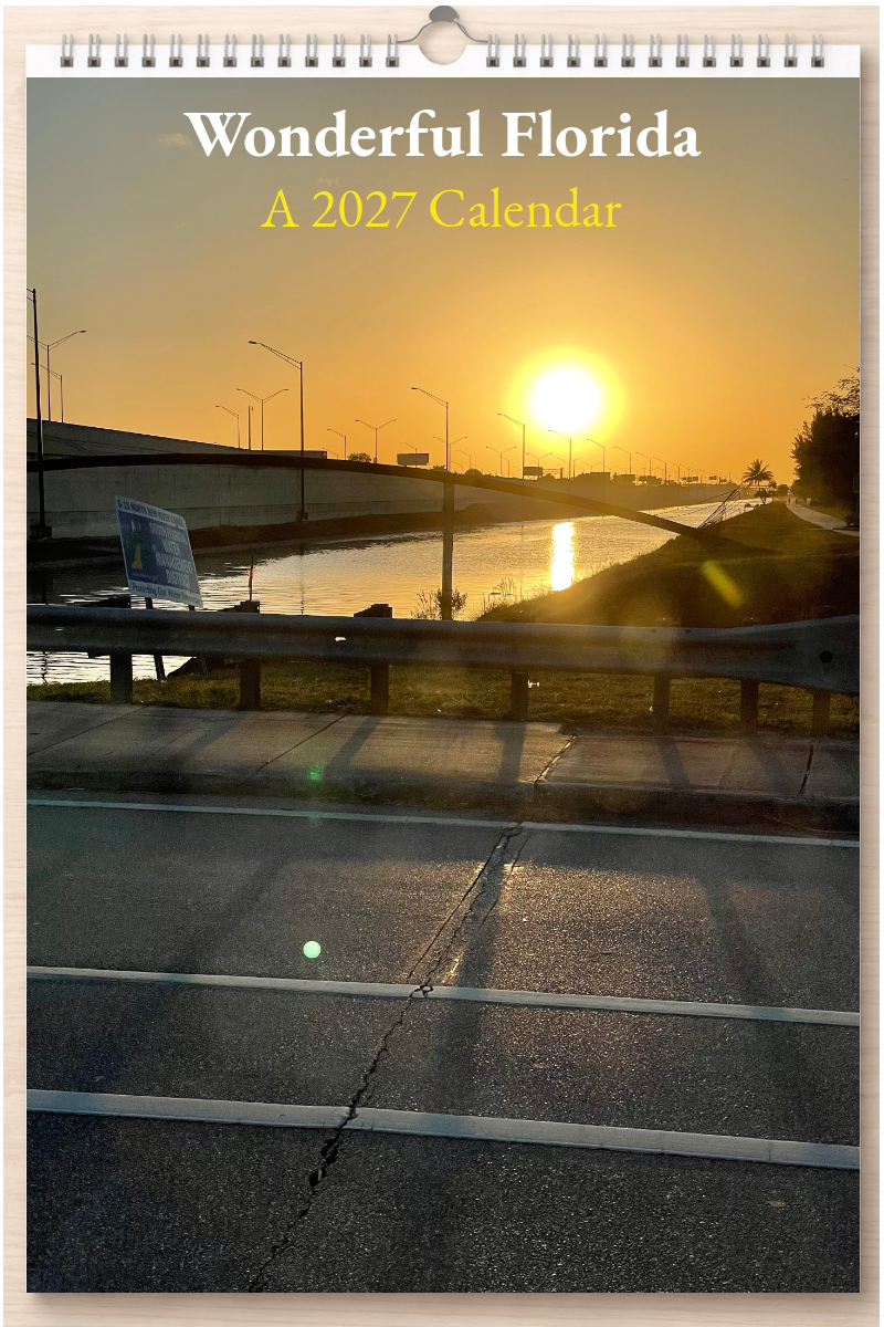 Wonderful Florida: A 2027 Calendar