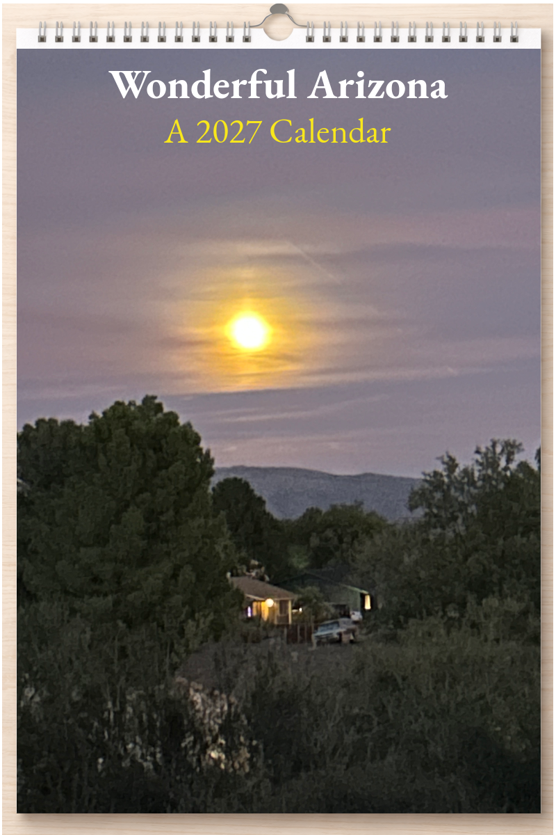Wonderful Arizona: A 2027 Calendar