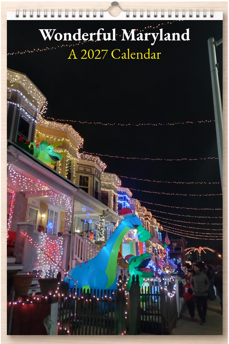 Wonderful Maryland: A 2027 Calendar