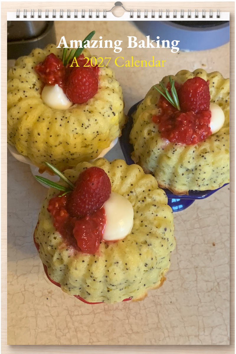 Amazing Baking: A 2027 Calendar