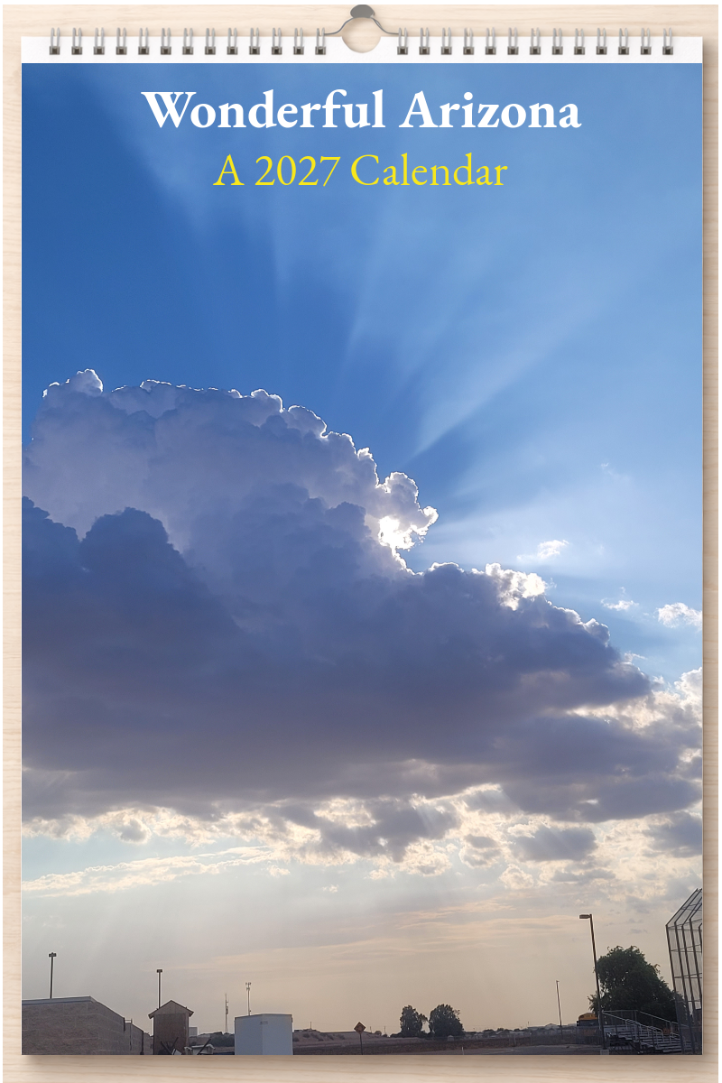Wonderful Arizona: A 2027 Calendar