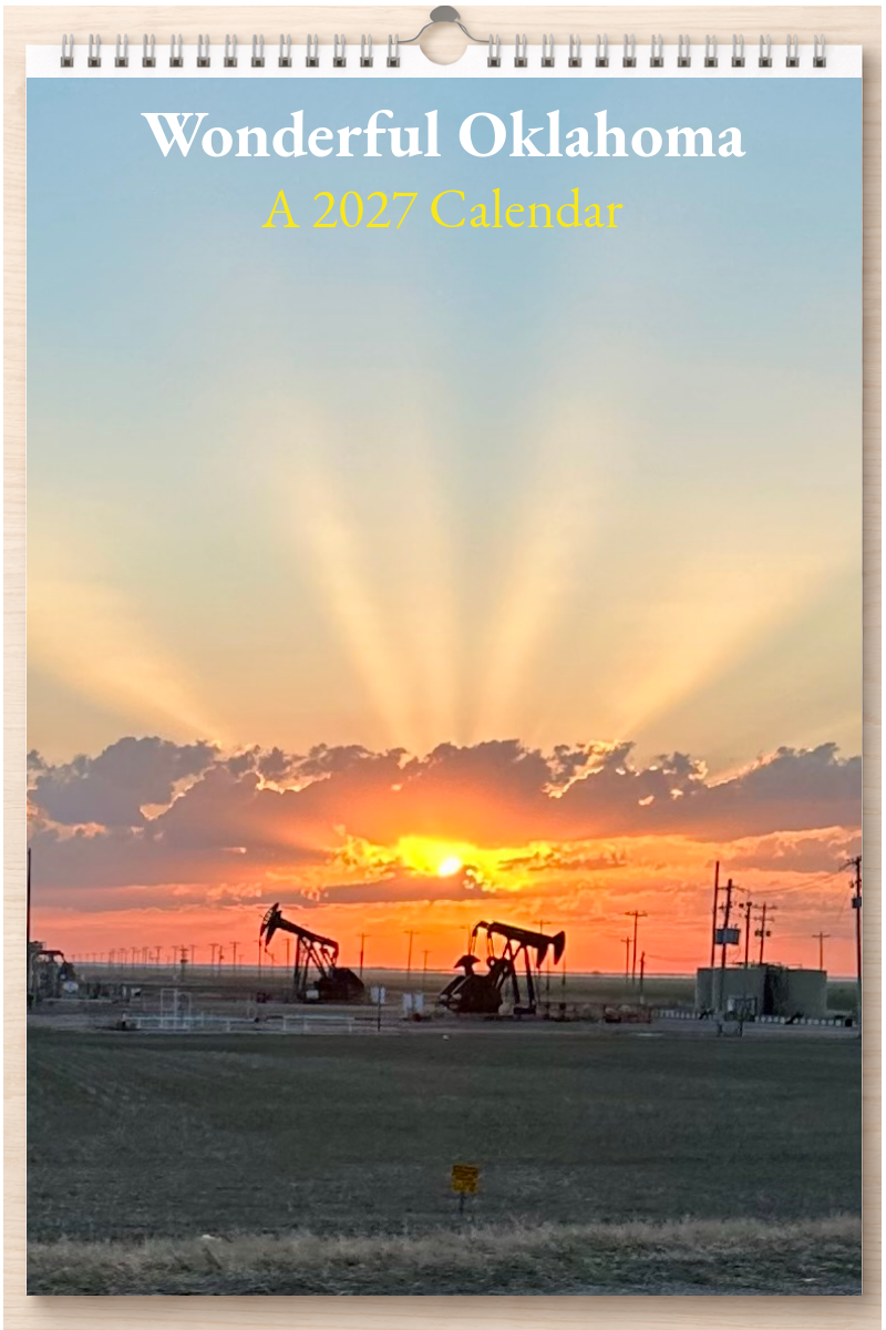 Wonderful Oklahoma: A 2027 Calendar