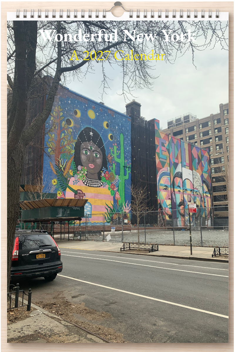 Wonderful New York: A 2027 Calendar