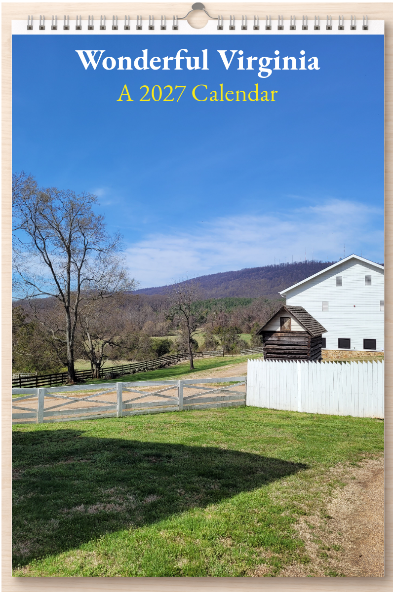 Wonderful Virginia: A 2027 Calendar