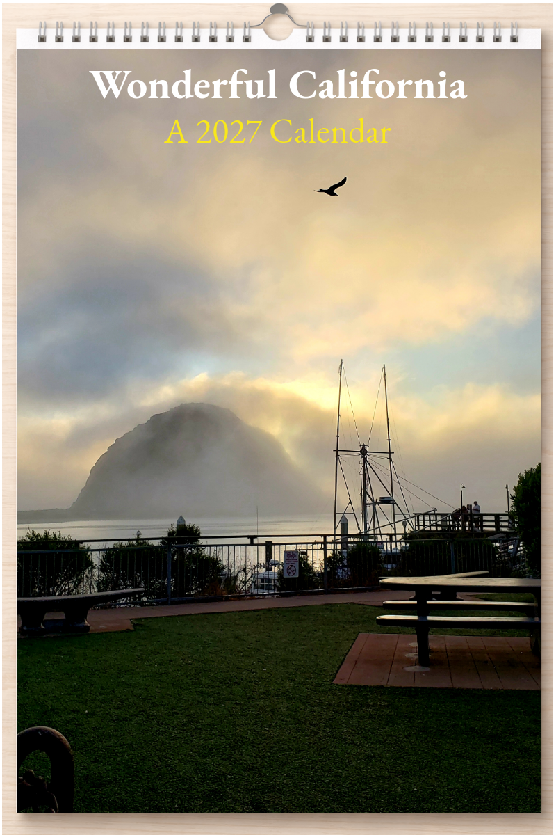 Wonderful California: A 2027 Calendar