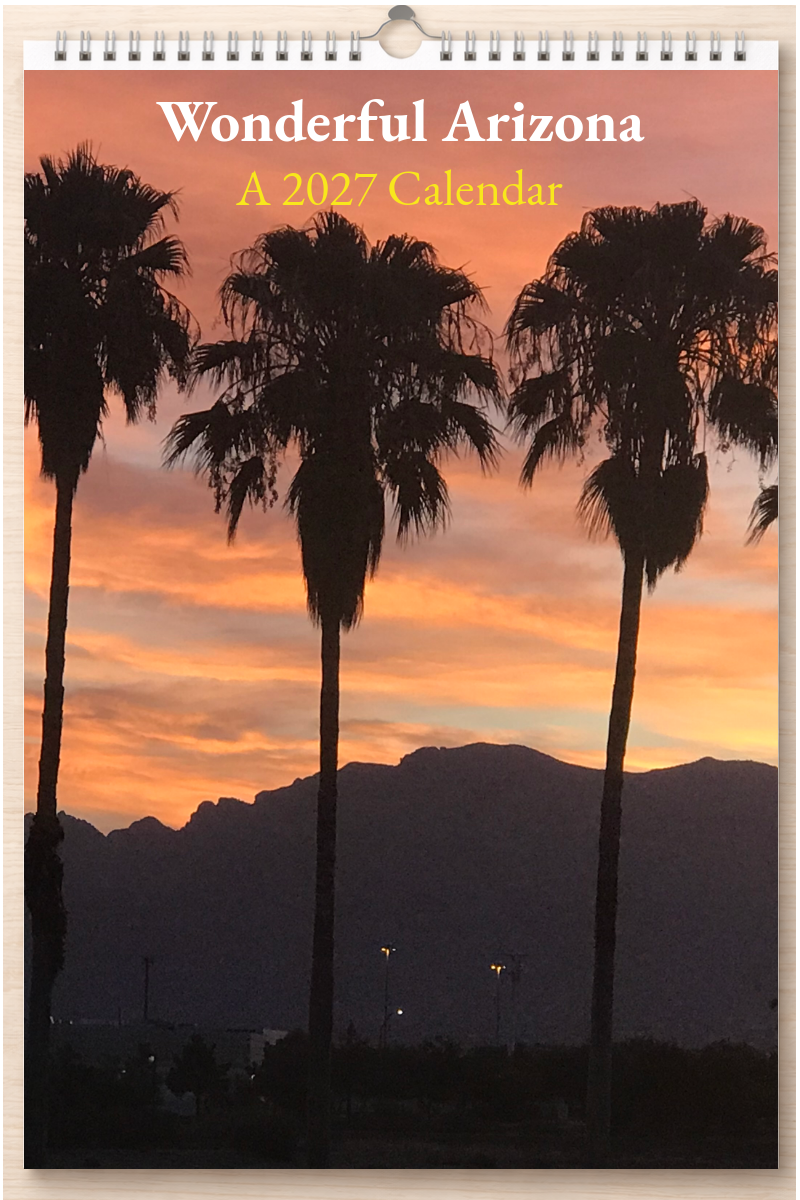 Wonderful Arizona: A 2027 Calendar