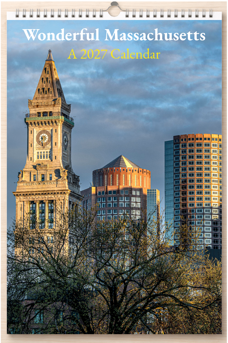 Wonderful Massachusetts: A 2027 Calendar